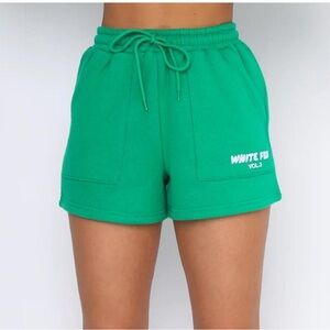 White Fox Boutique Offstage Lounge Shorts - sz M